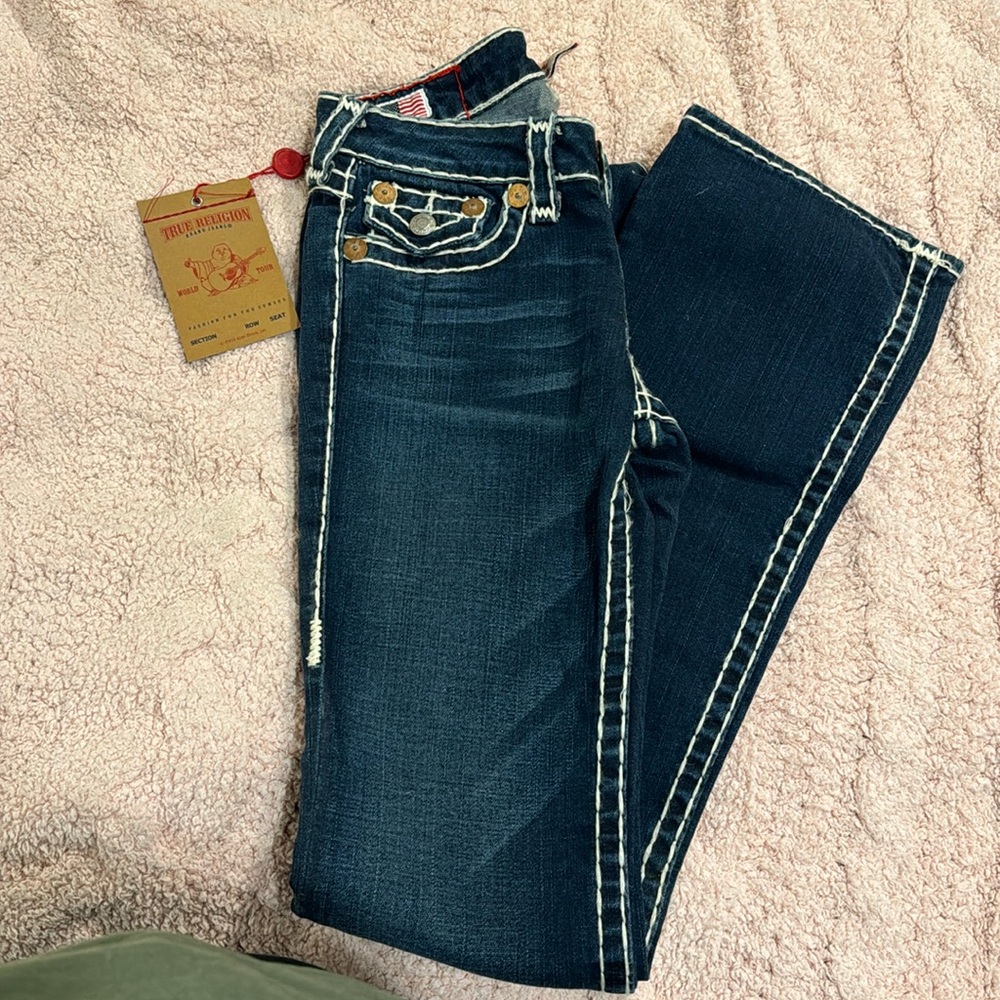 True religion blue jeans